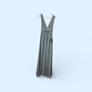Lulu's Charcoal Maxi Dress